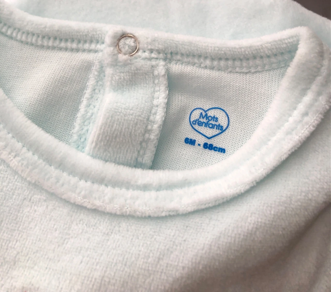 Children's Words Velvet Pajamas 6 months – photo 4
